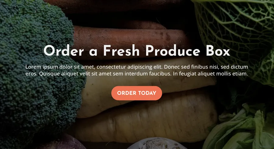 fresh & crisp theme header screenshot