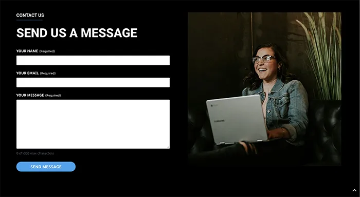 techie theme header screenshot