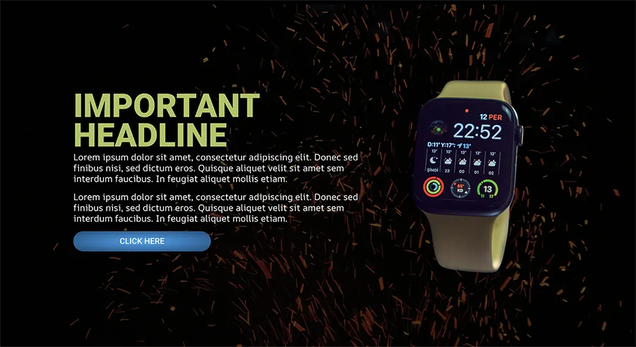 techie theme header screenshot
